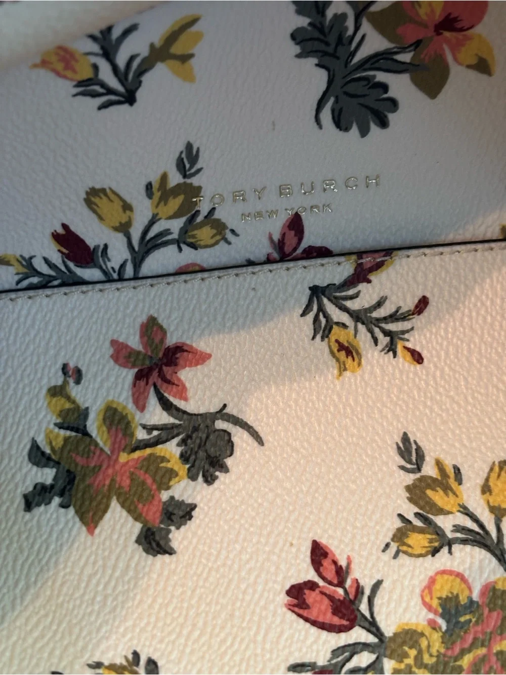 Authentic Rare Tory Burch Kerrington Small Rose Floral Tote Bag– EUC